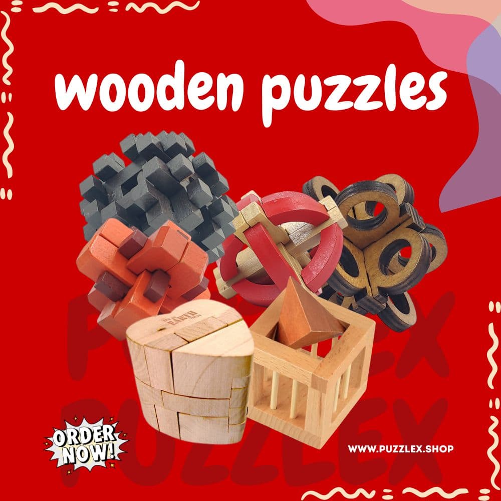 Wooden Puzzle 6ps