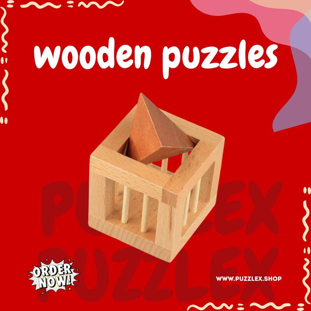 Wooden Puzzle 6ps - Gallery Image 2