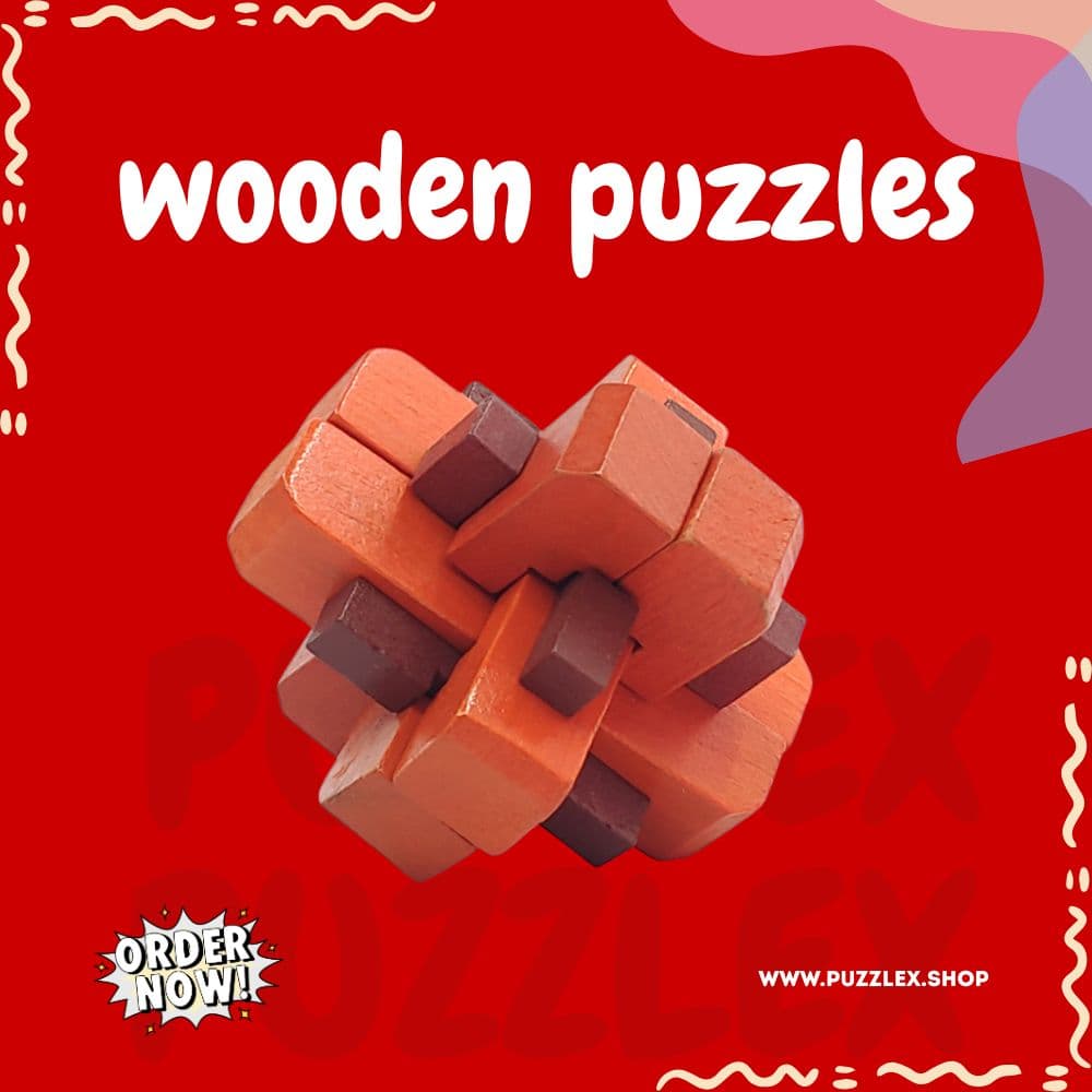 Wooden Puzzle 6ps - Gallery Image 3