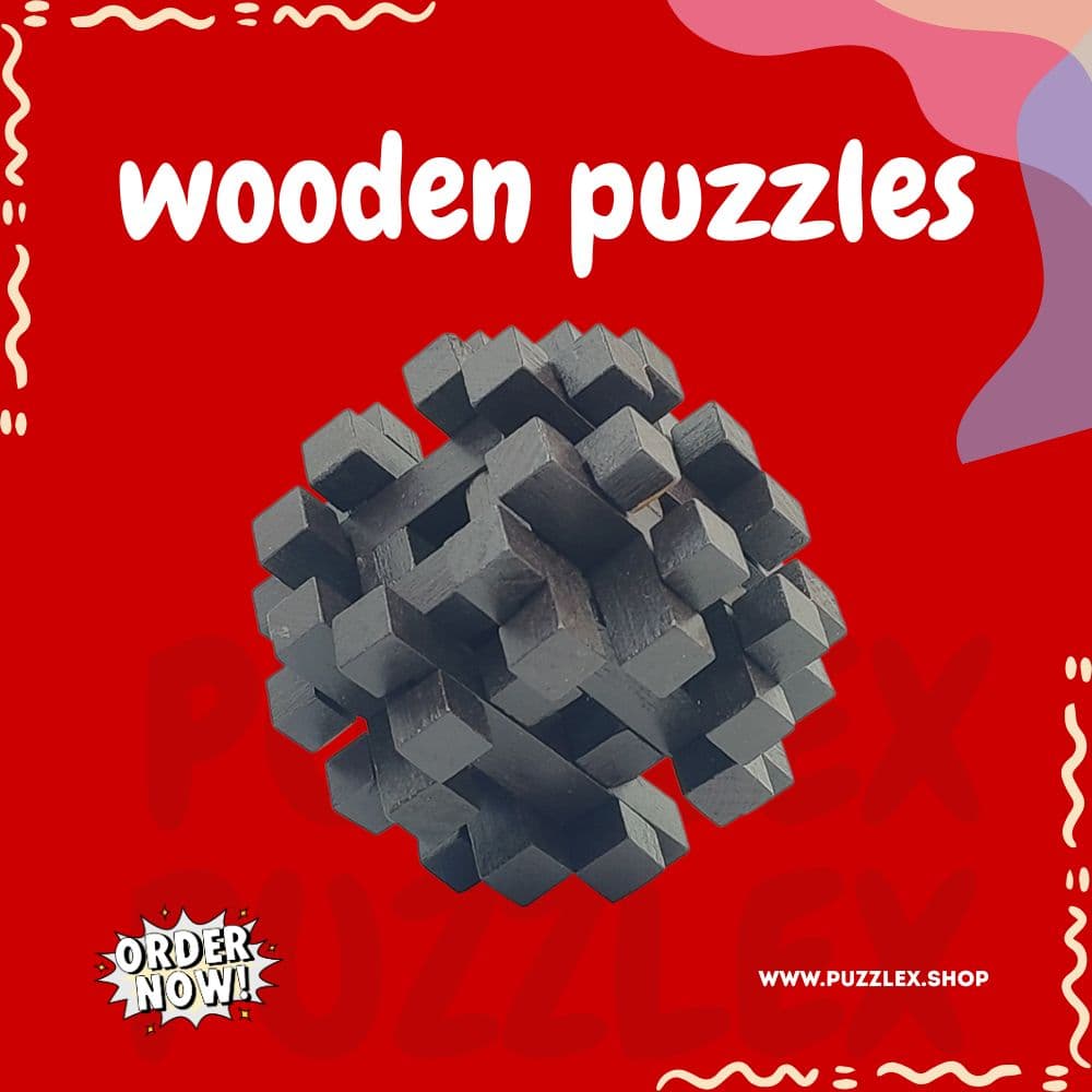 Wooden Puzzle 6ps - Gallery Image 4