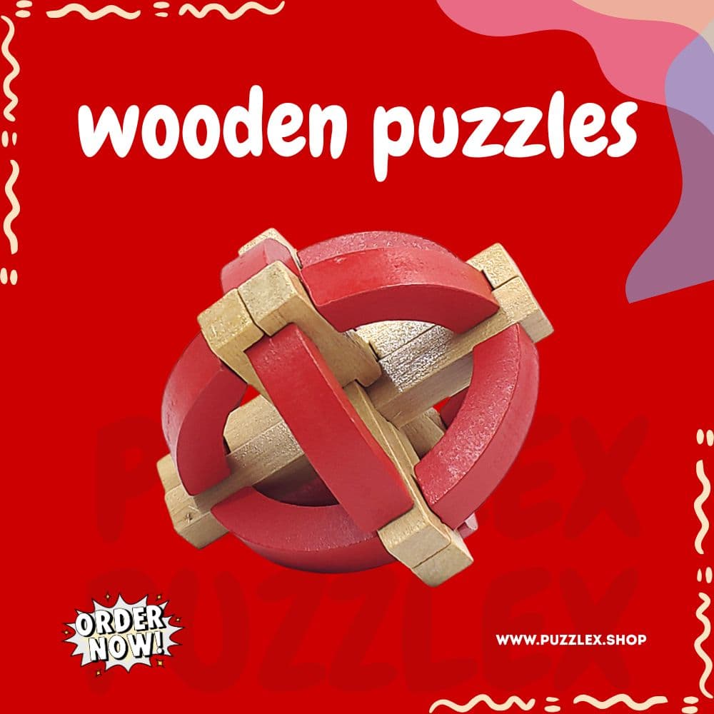 Wooden Puzzle 6ps - Gallery Image 6